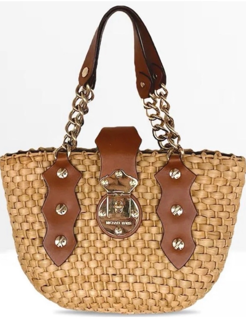 Michael Kors Santorini Raffia - Like New w/ Dust Bag, Rare